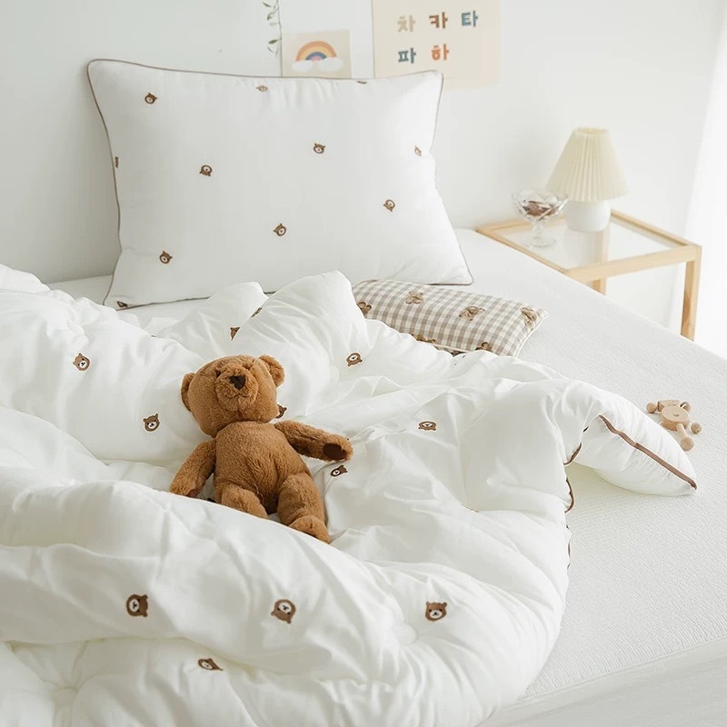 #預購 韓國連線 天絲莫代爾 棉被 四季被 單人被 雙人被 小熊 狗狗 灰熊