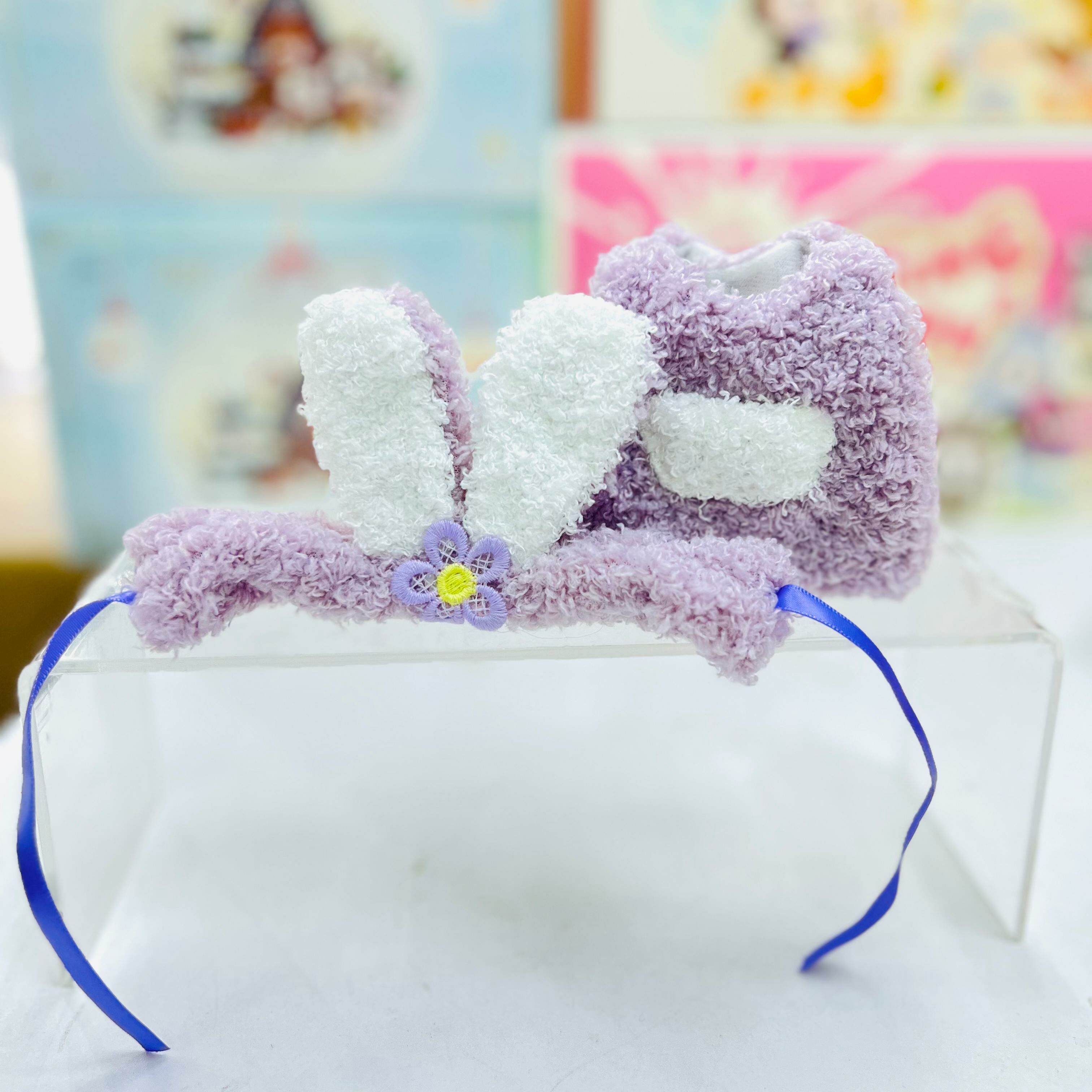 Doll Outfit Animal A9 - purple bunny