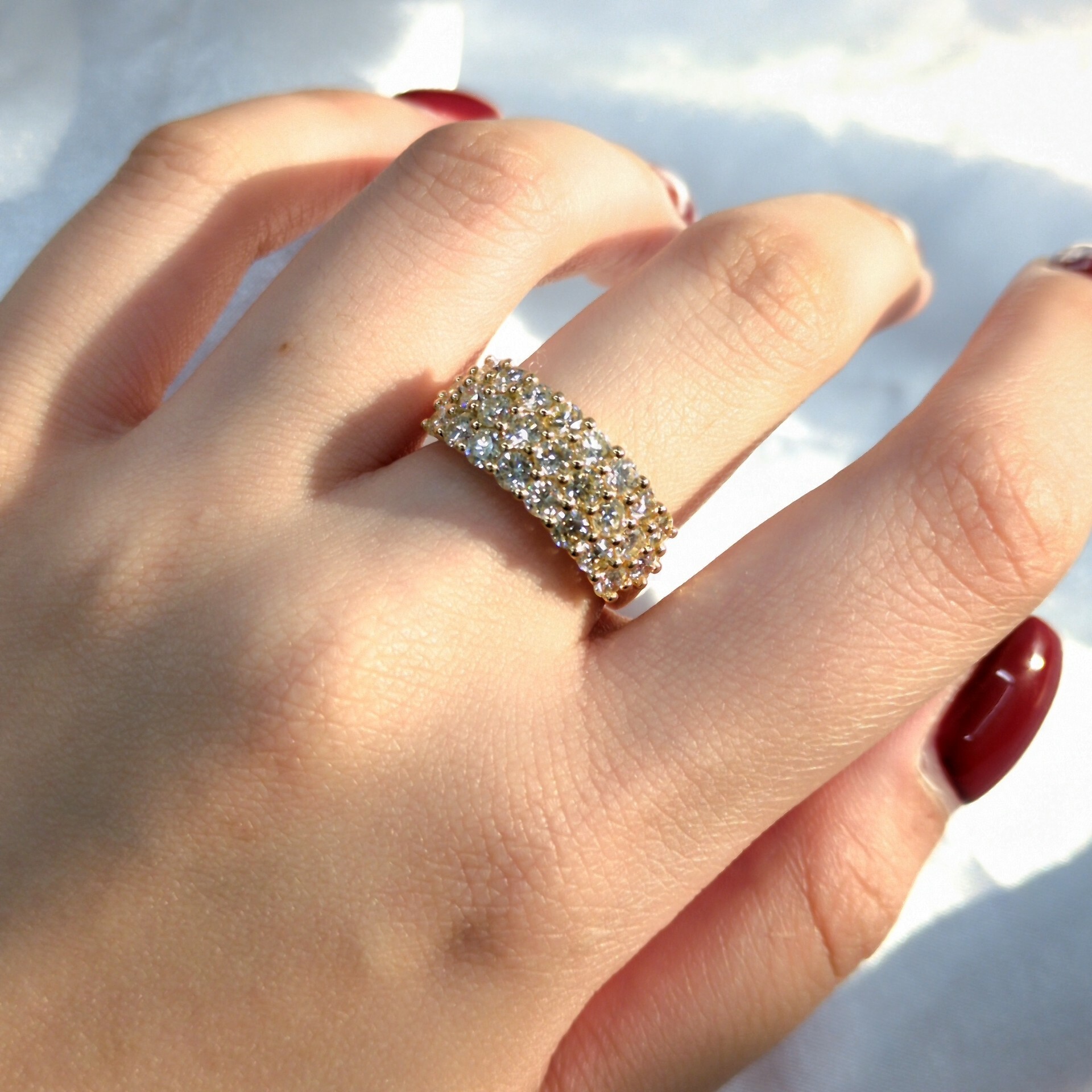 18K Yellow Gold 2.00ct Diamond Ring