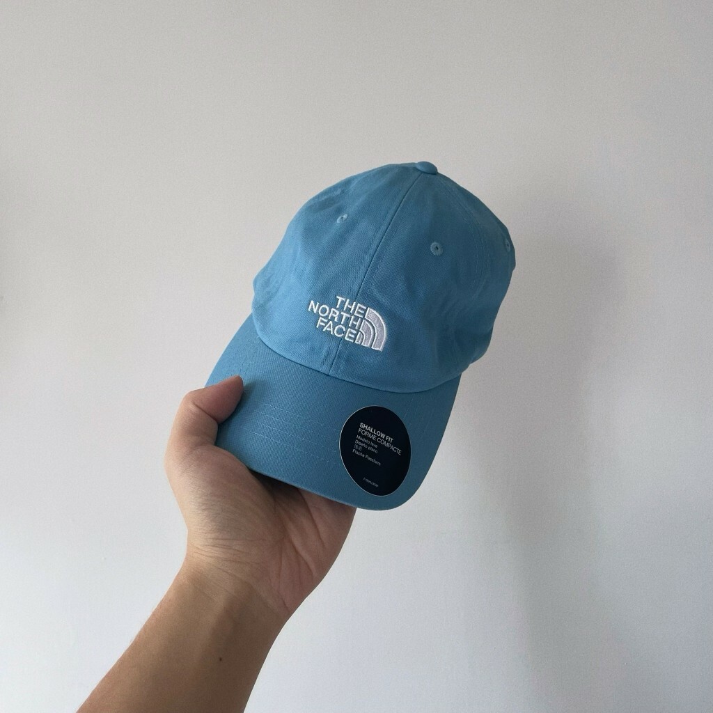 The North Face Norm cap 歐洲限定 TNF 水藍 棒球帽 老帽 帽子 NF0A3SH3LV2