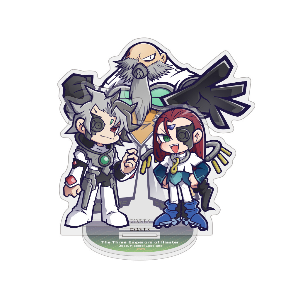 Cospa 1209 イリアステル三皇帝 アクリルスタンド [遊☆戯☆王5D’s]