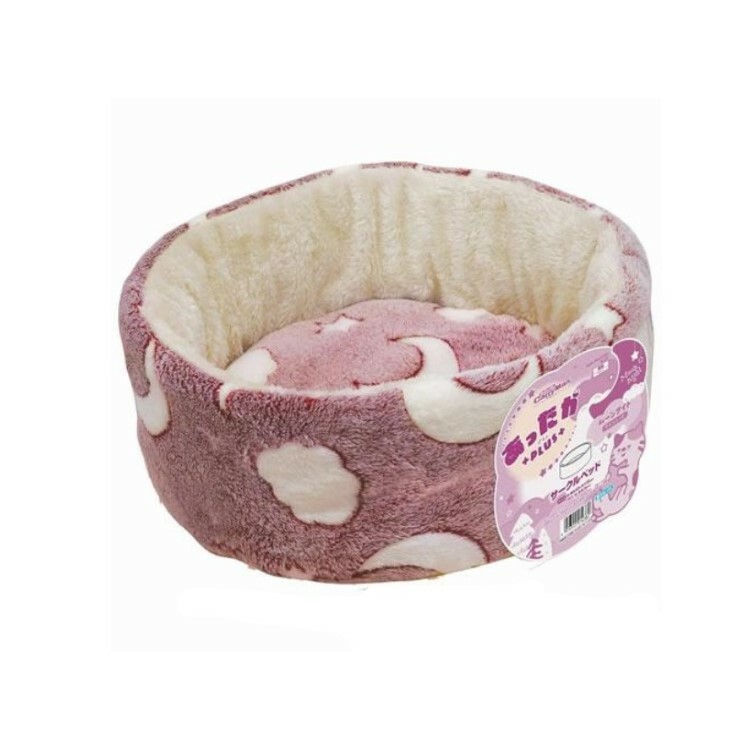 DoggyMan  酒紅星月 保暖寵物窩