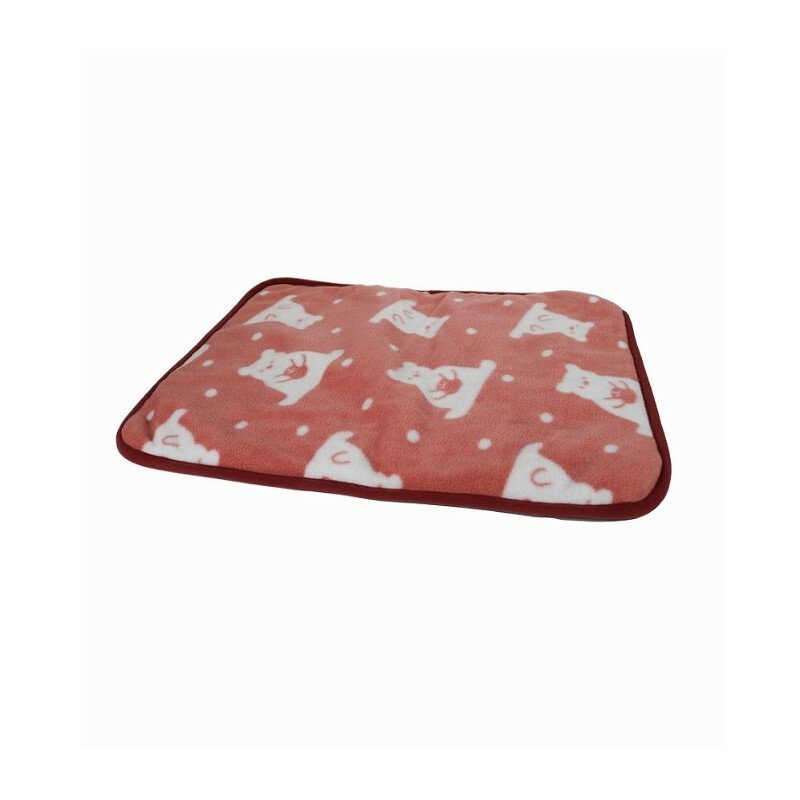 DoggyMan 白熊防靜電 保暖毛墊 咖啡色