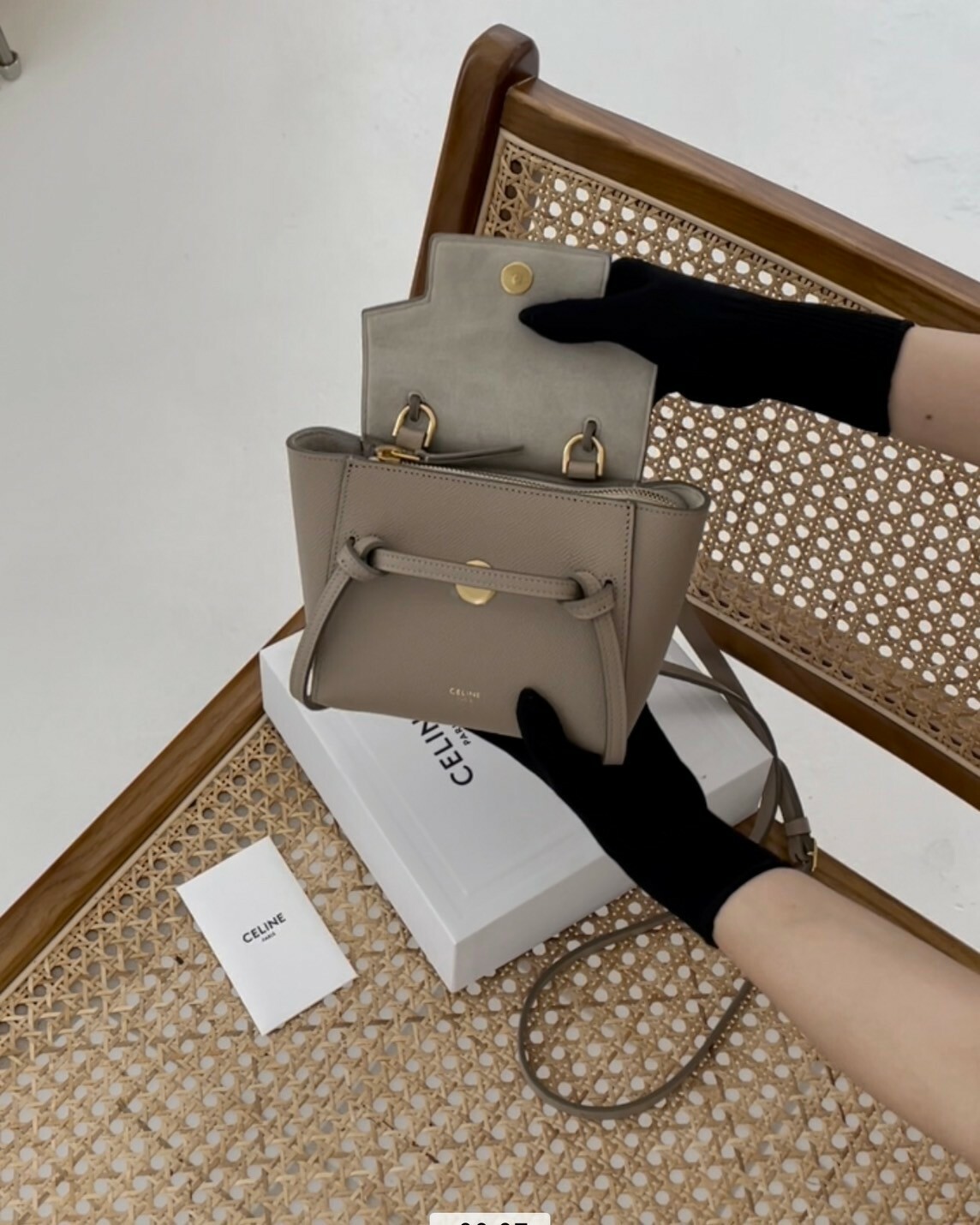 CELINE｜PICO 鯰魚包 奶茶色