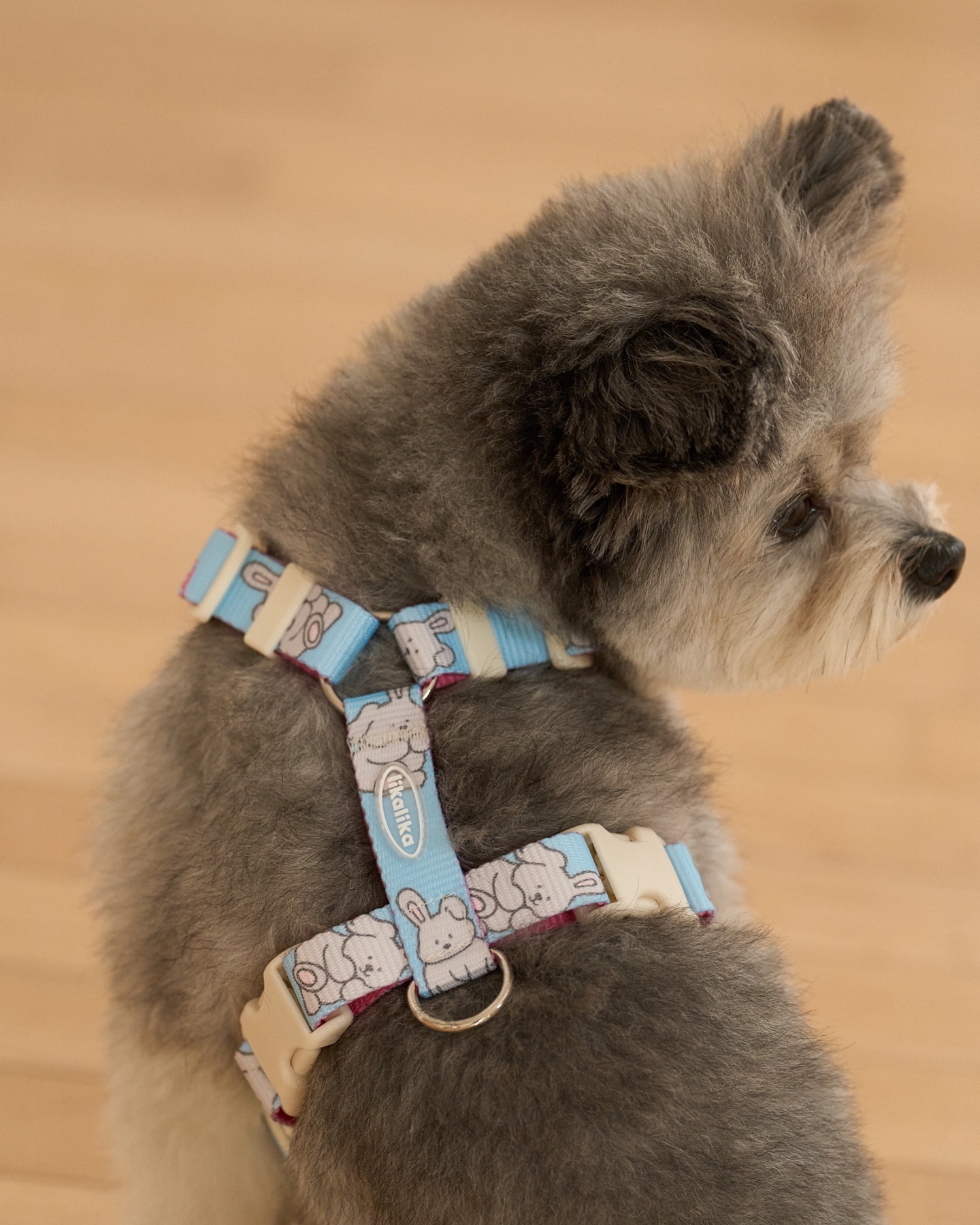 《 LikaLika 》印花尼龍胸背帶