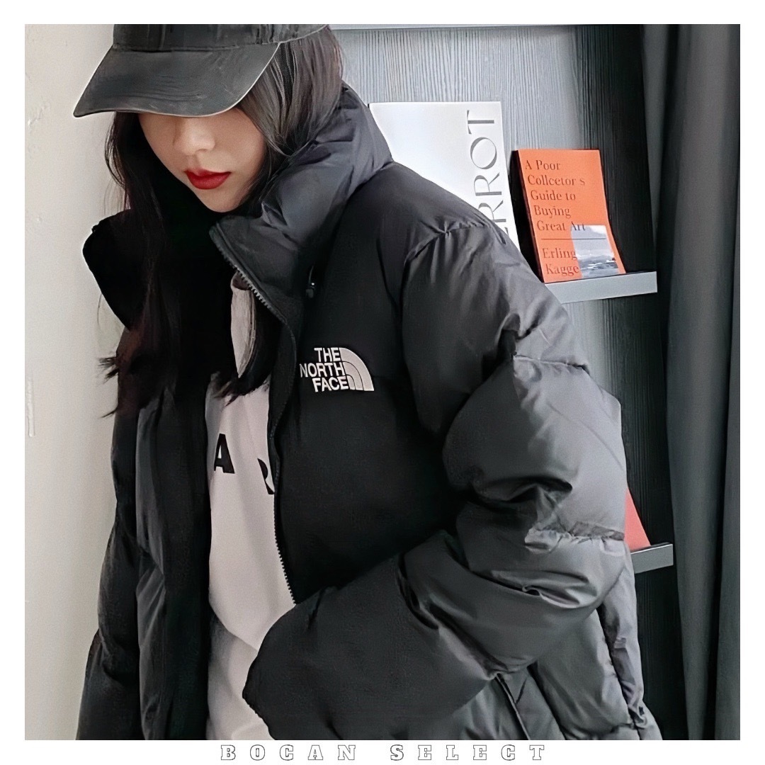 <限時開團‼️>THE NORTH FACE 北臉 鴨絨 立領 拉鏈 羽絨外套 男女同款 NJ1DP63A