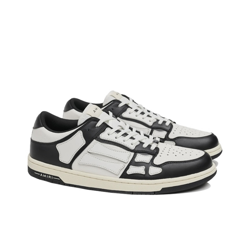 AMIRI Skel 低筒黑白運動鞋