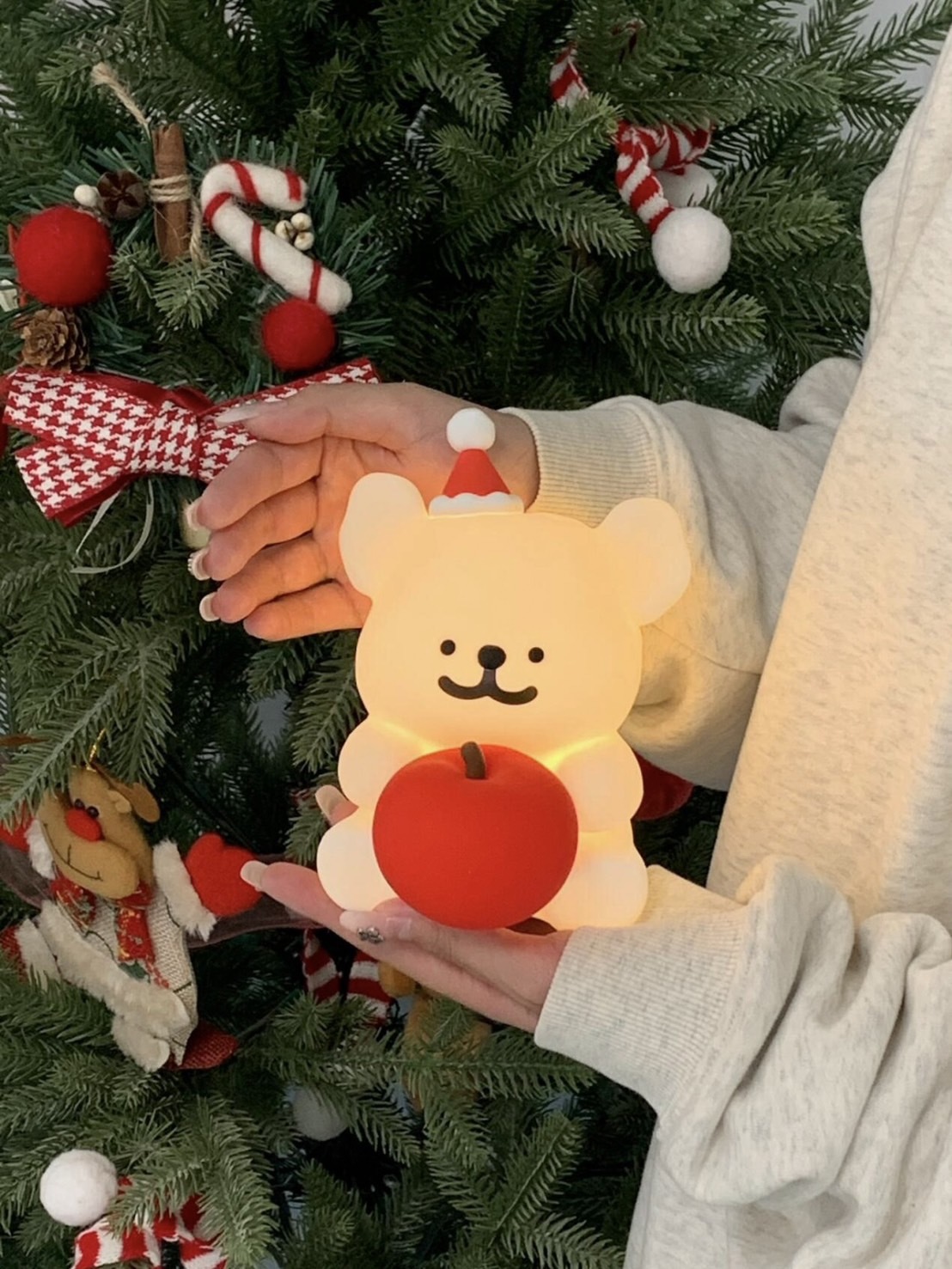 <快速出貨>#正版授權 線條小狗 拍拍燈 夜燈