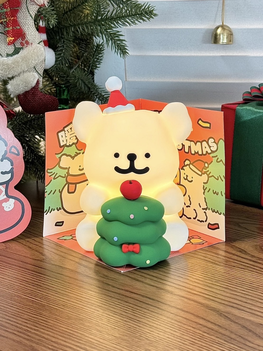 <快速出貨>#正版授權 線條小狗 拍拍燈 夜燈