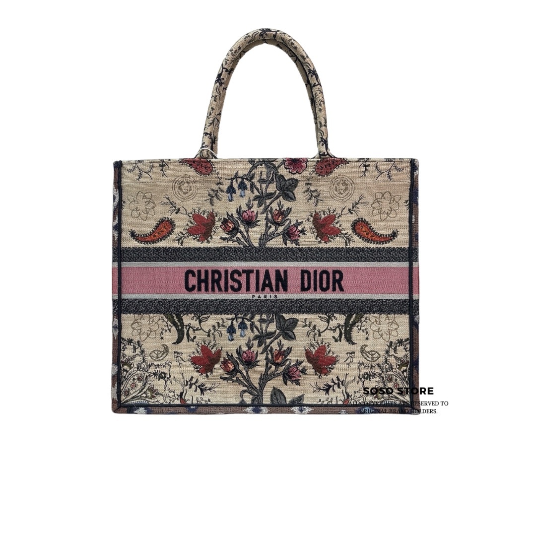 Dior Book Tote Large Bag - Multicolour