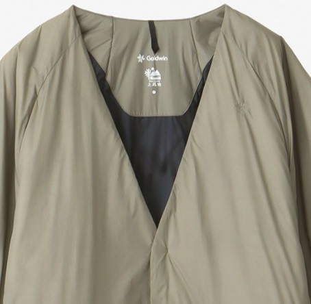 GOLDWIN PUFFY SHORT SLEEVES JACKET (UNISEX) - OAK GREEN PRE ORDER ITEM (預訂中)