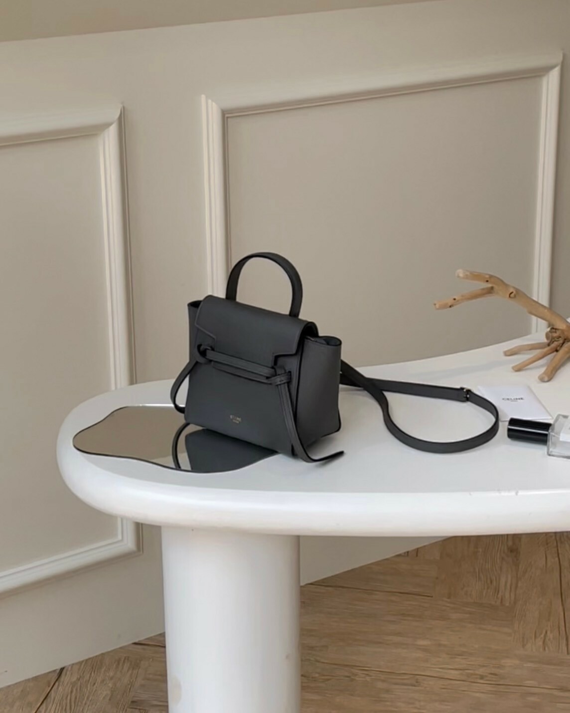 CELINE｜PICO 鯰魚包 灰色