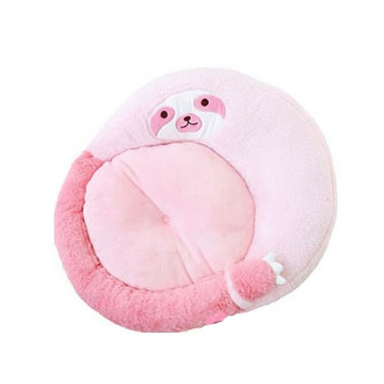 PetzRoute 可愛樹懶 造型 保暖寵物窩 粉紅色