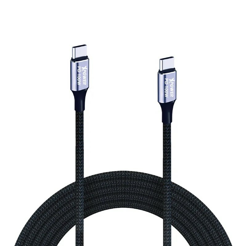 （2026新年限時優惠）XPower OE100磁吸收納鋅合金100W高速傳輸充電線