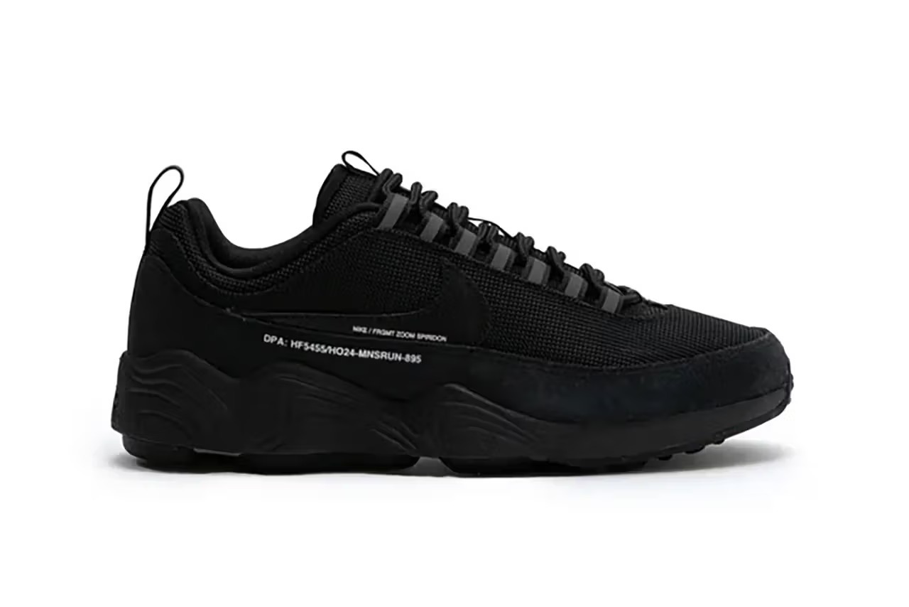 {現貨} Fragment Design Nike Air Zoom Spiridon Black HF5455-001