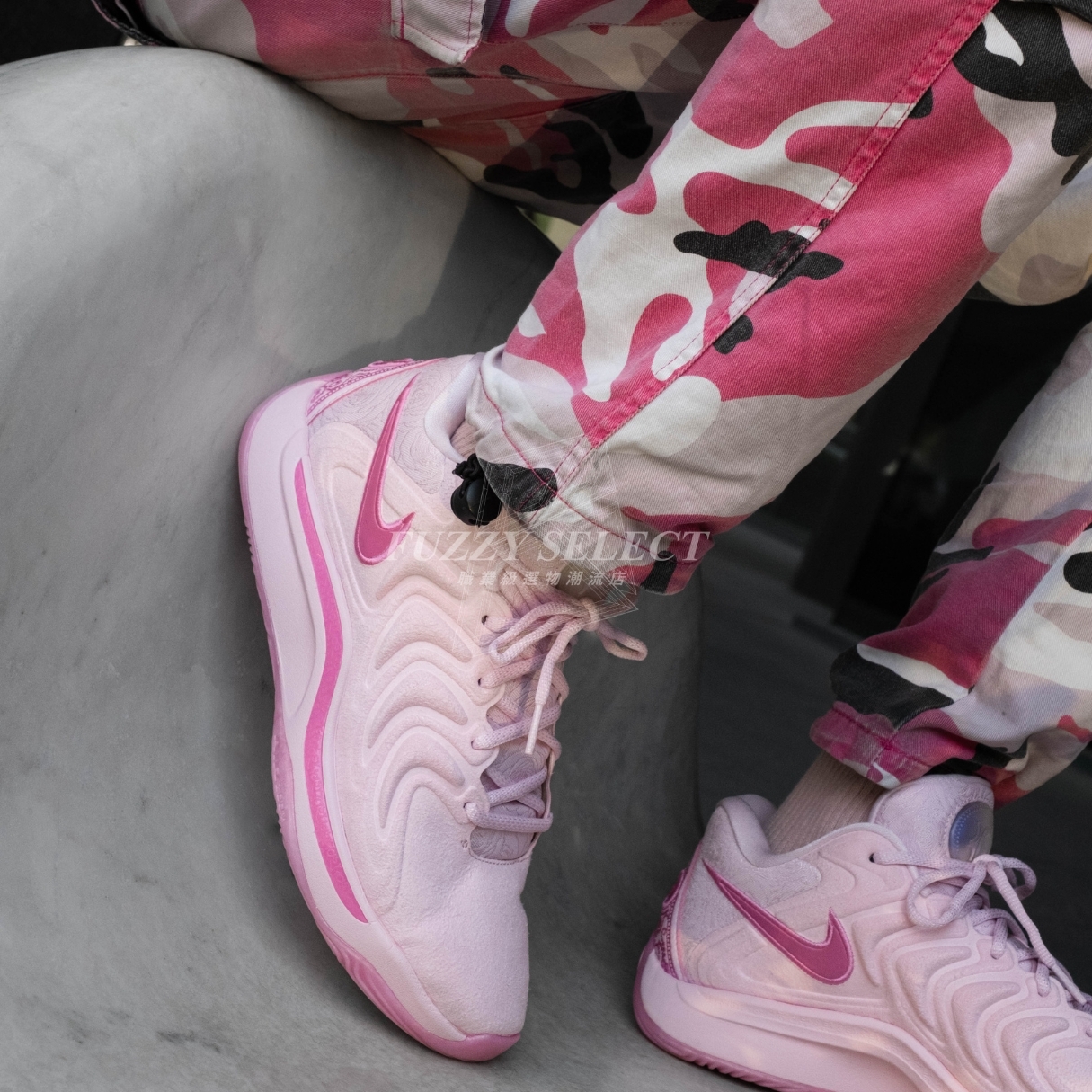 【逢甲 FUZZY】 Nike KD 17 Aunt Pearl EP 乳癌 粉色 實戰籃球鞋 FZ1519-600