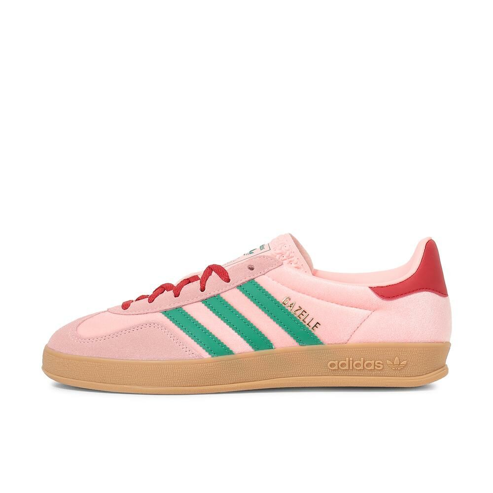 Adidas Originals Gazelle Indoor 日本新款 粉紅天鵝絨 粉色 綠色 復古鞋 JI2713