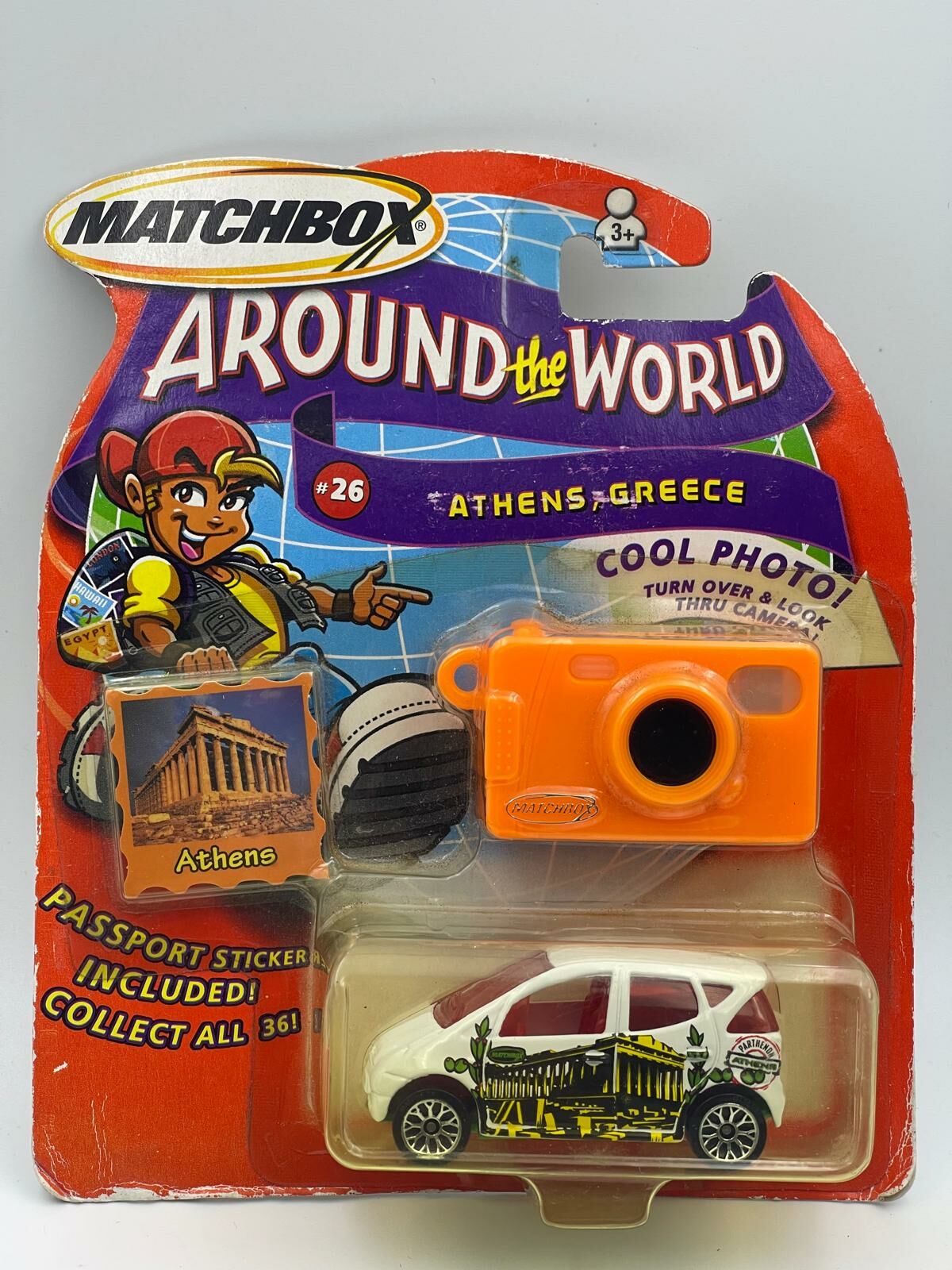 MATCHBOX MERCEDES BENZ A CLASS (AROUND THE WORLD)