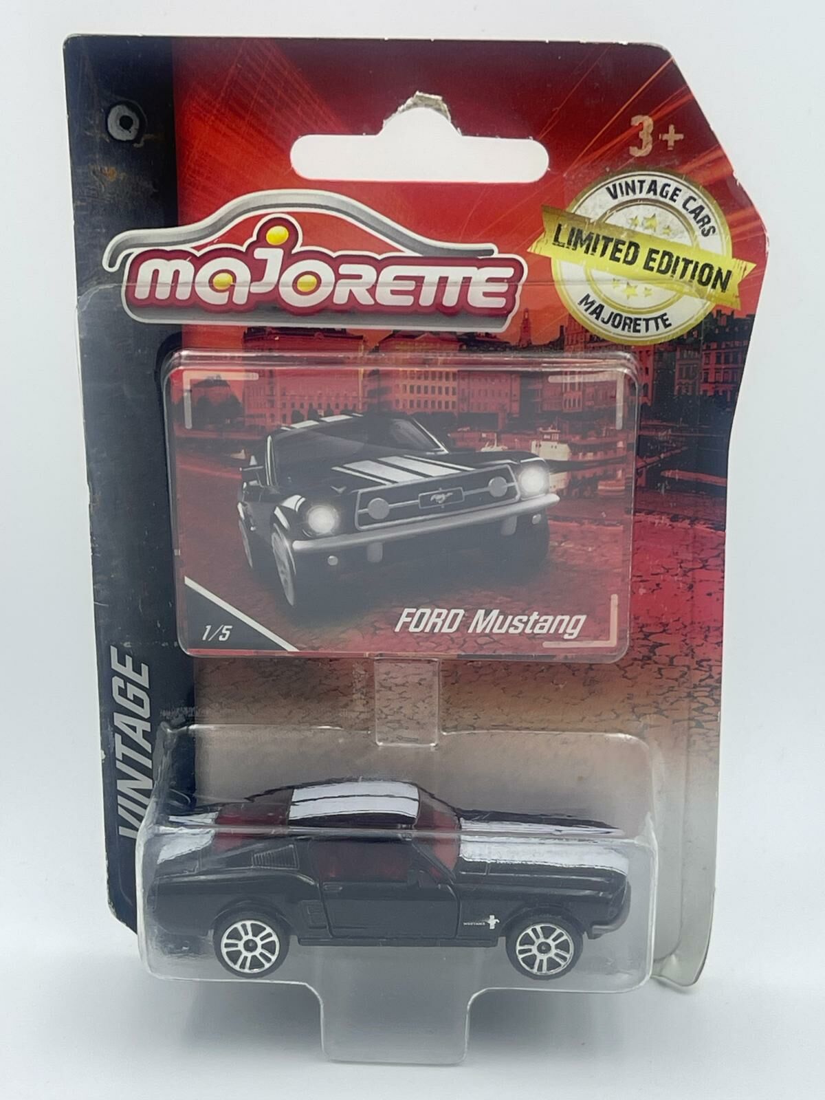 MAJORETTE FORD MUSTANG BLACK
