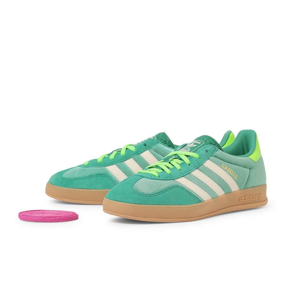 Adidas Originals Gazelle Indoor 日本新款 天鵝絨 漸層綠 復古鞋 JI2715