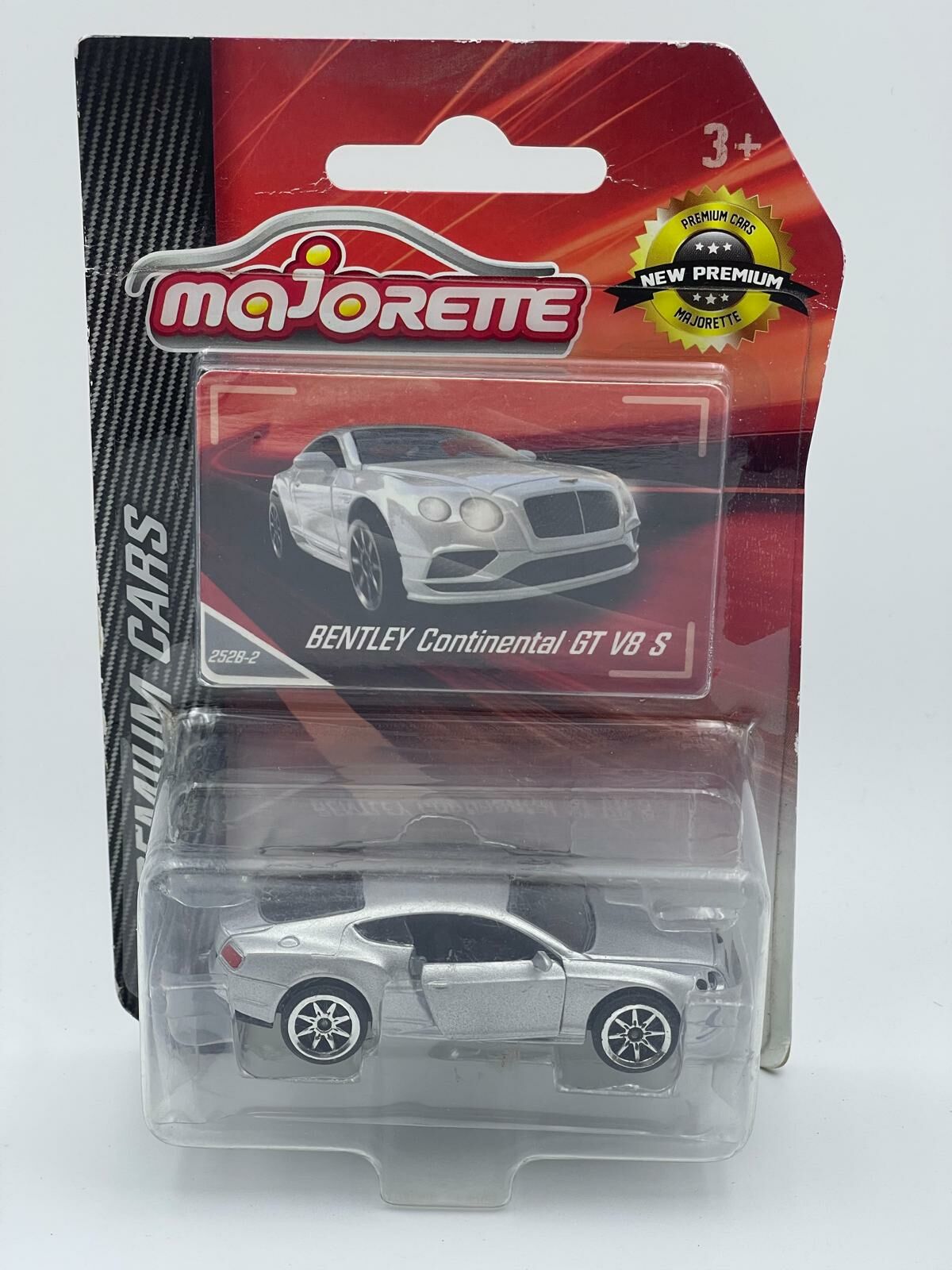MAJORETTE BENTLEY CONTINENTAL GT V8 S SILVER
