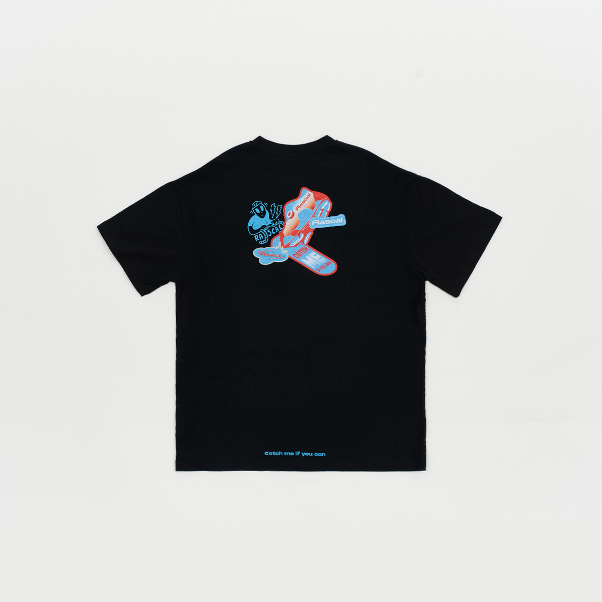 Rascal 卡鞋短袖Tee (黑)