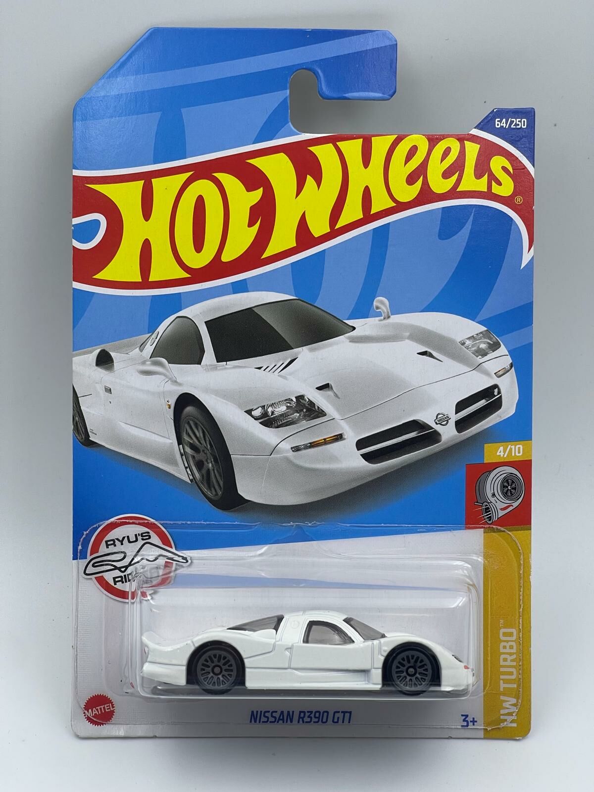 HOT WHEELS NISSAN R390 GTI WHITE