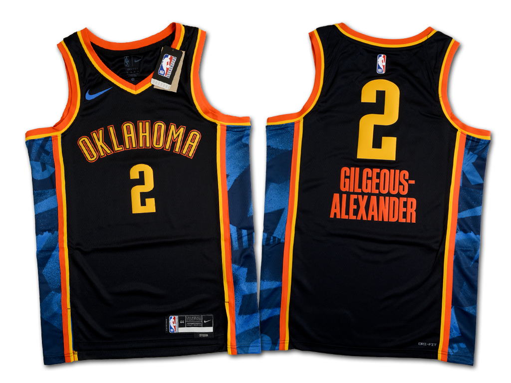 Nike 奧克拉荷馬雷霆隊 Shai Gilgeous-Alexander 城市版 Swingman 球衣