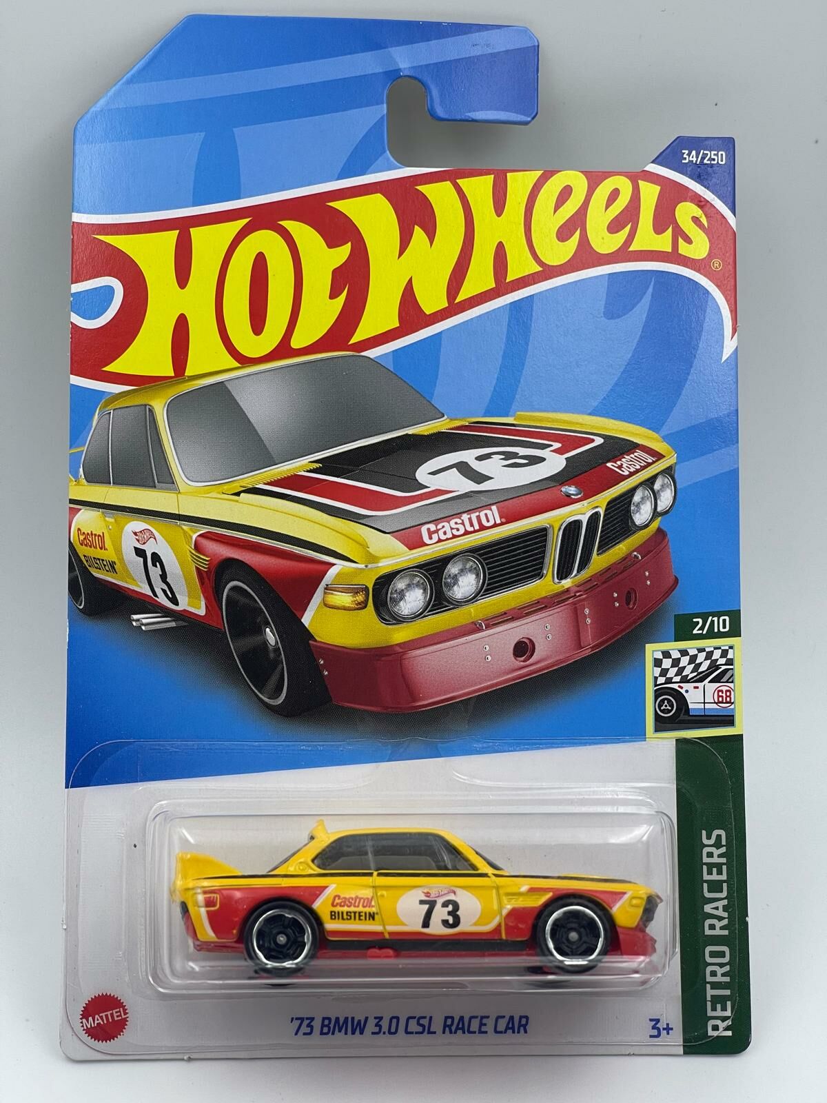 HOT WHEELS '73 BMW 3.0 CSL RACE CAR #73