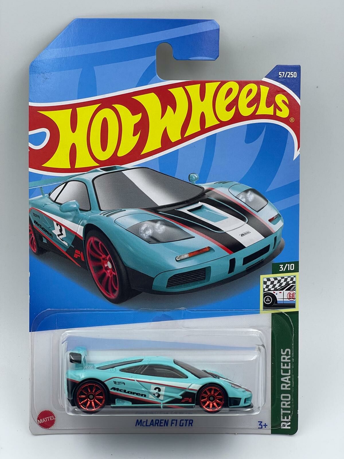 HOT WHEELS MCLAREN F1 GTR #3