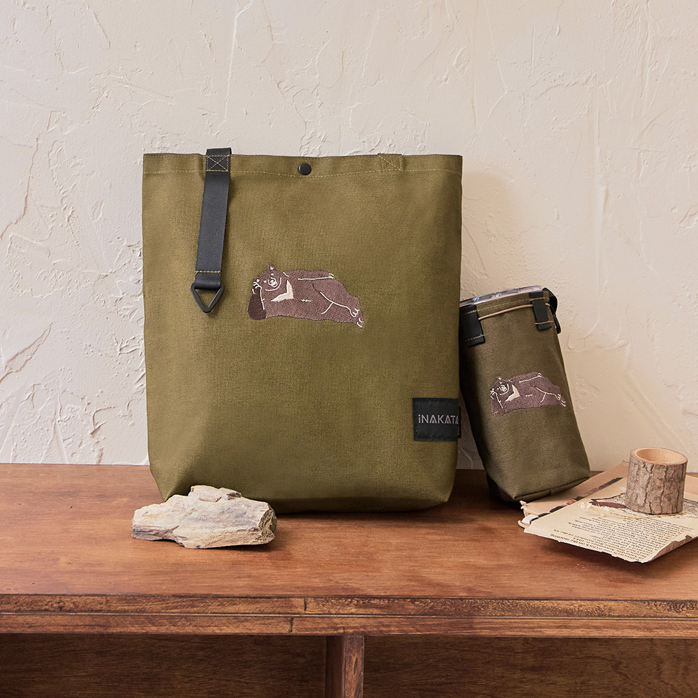《這些動物們》刺繡肩背帆布袋