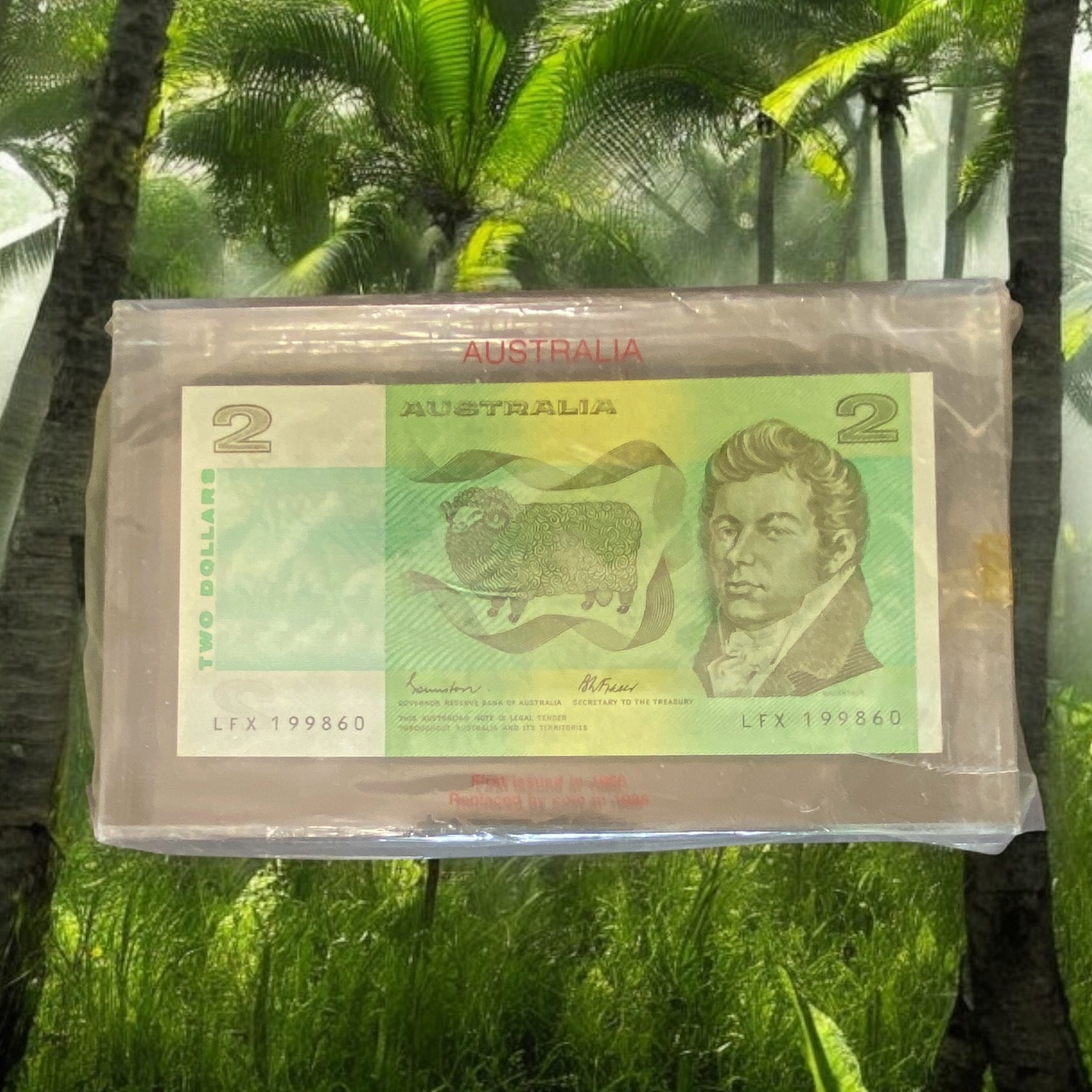 1966 Australian Two Dollar Paperweight ($5 off for face-to-face transaction)