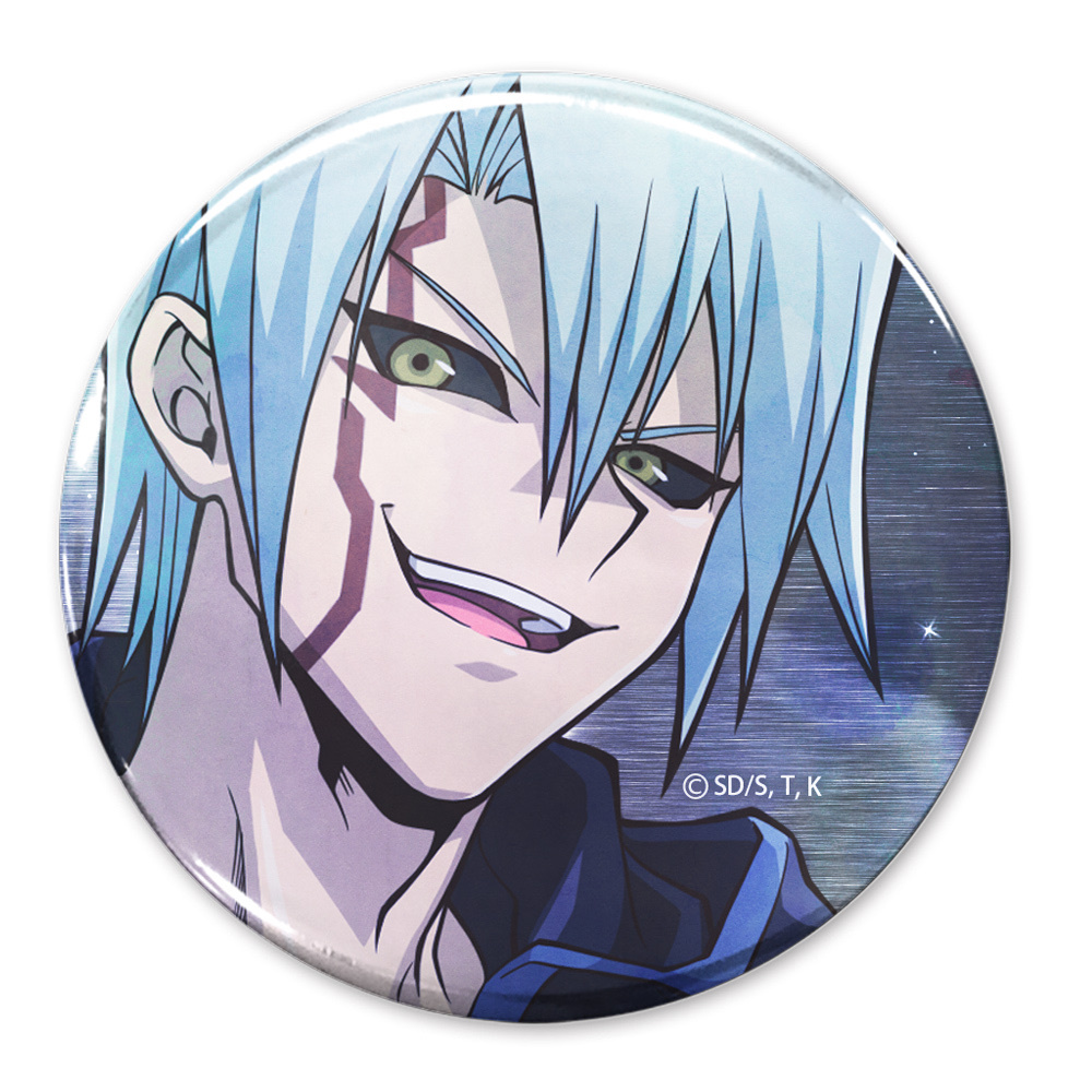 Cospa 1209 描き下ろし 鬼柳京介 65mm缶バッジ オフモードの決闘者Ver. [遊☆戯☆王5D’s]