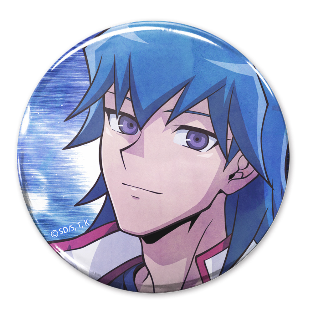 Cospa 1209 描き下ろし ブルーノ 65mm缶バッジ オフモードの決闘者Ver. [遊☆戯☆王5D’s]
