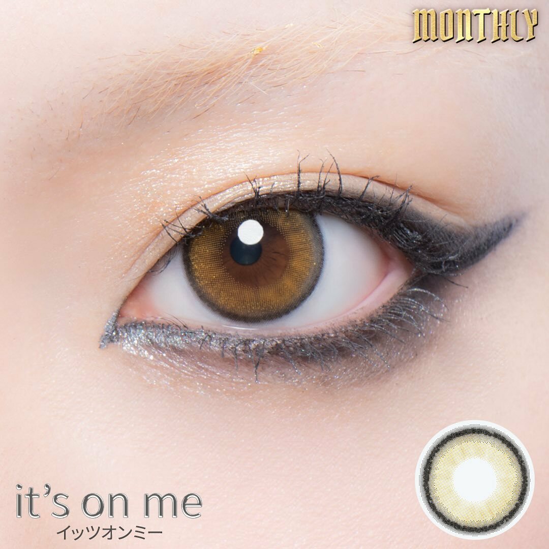 [月拋] GAL NEVER DIE 1 Month it;s on me 有色彩妝隱形眼鏡｜每盒2片