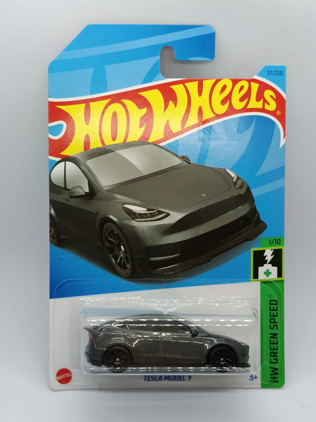 HOT WHEELS TESLA MODEL Y METALLIC GREY