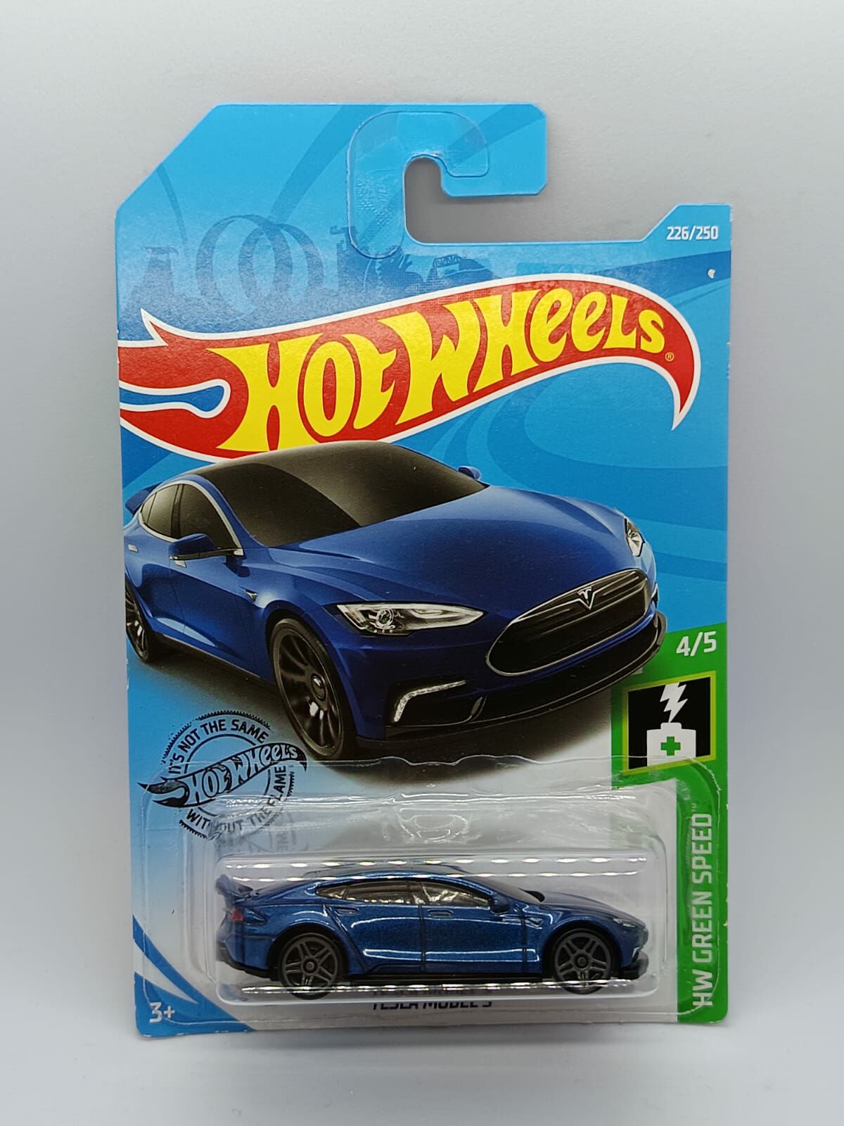 HOT WHEELS TESLA MODEL S BLUE
