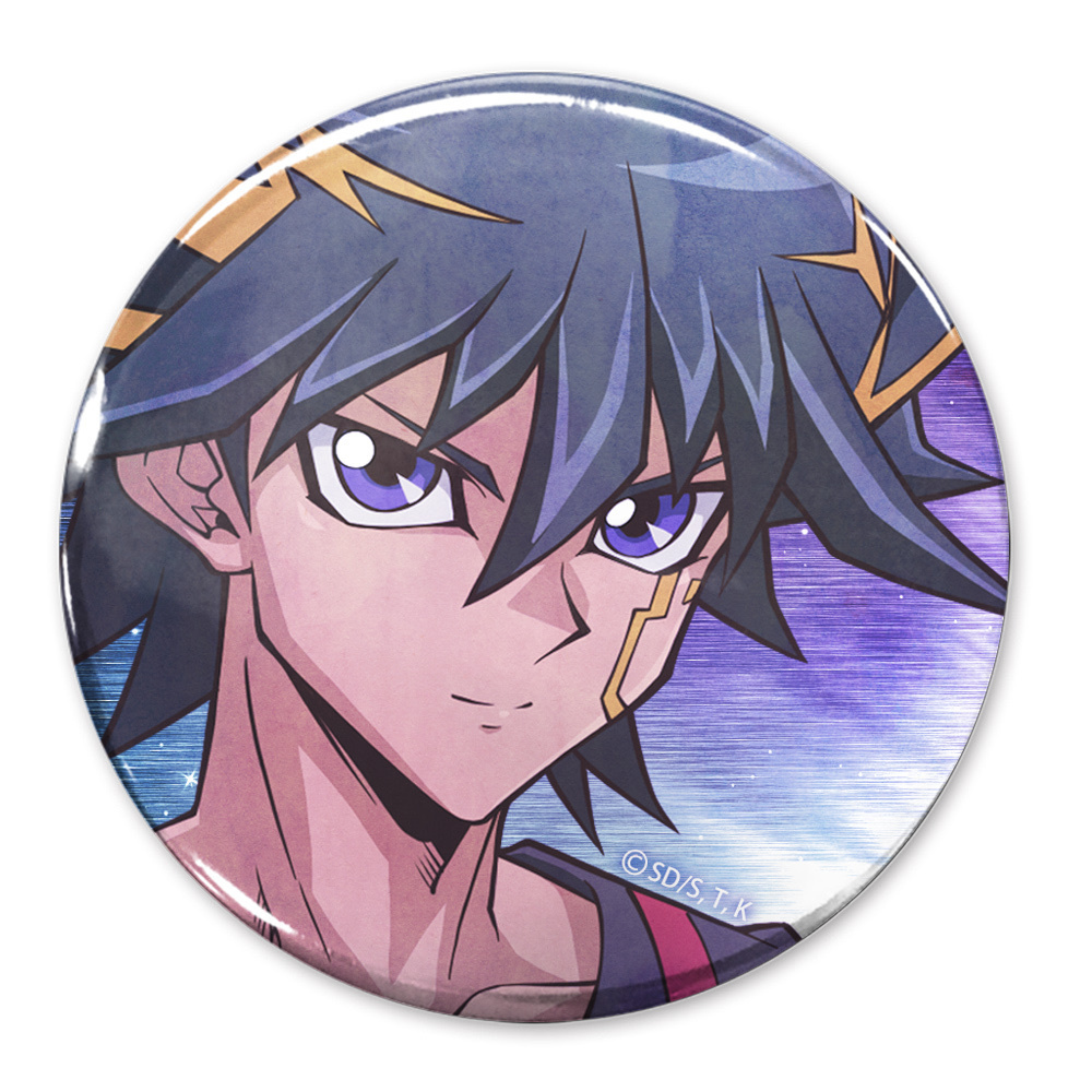 Cospa 1209 描き下ろし 不動遊星 65mm缶バッジ オフモードの決闘者Ver. [遊☆戯☆王5D’s]