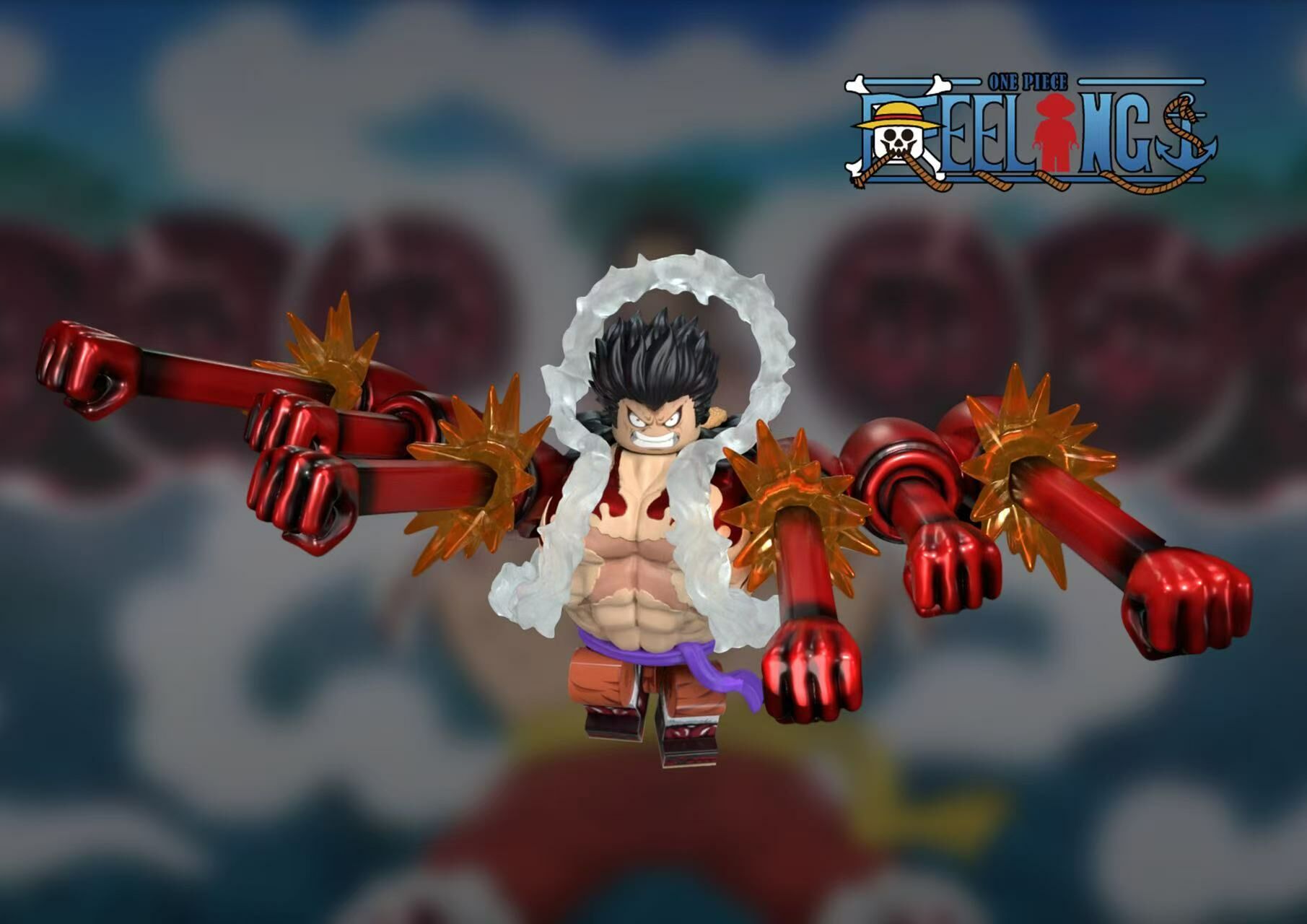 【Feelings】四檔路飛 彈跳人形態