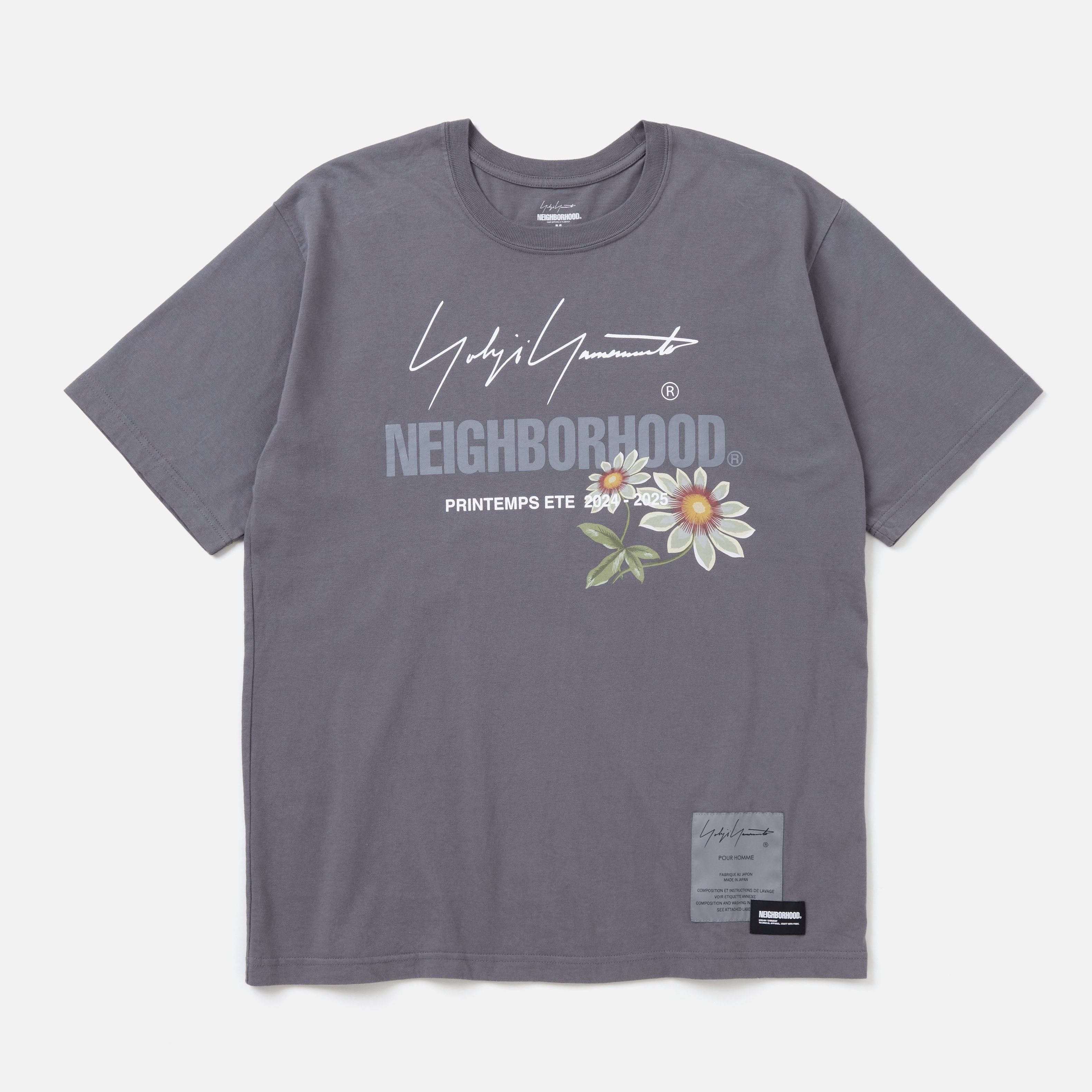 NEIGHBORHOOD NH X YOHJI YAMAMOTO . TEE SS-1 242PCYYN-ST