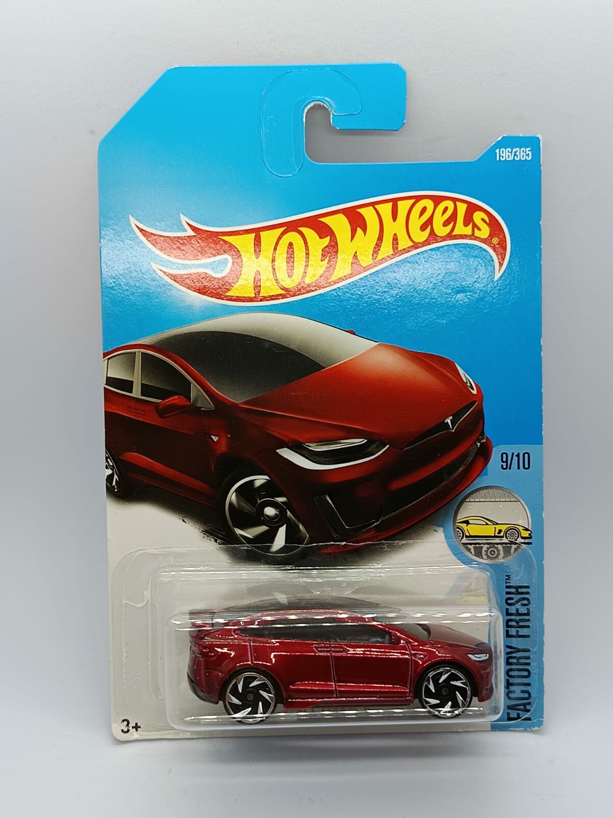 HOT WHEELS TESLA MODEL X RED