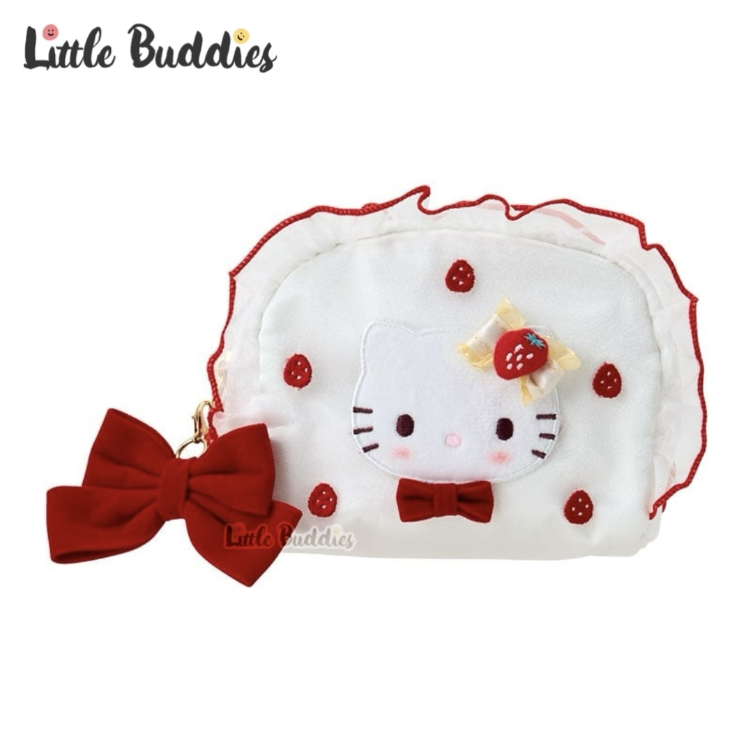 日本 Sanrio 草莓奶油蛋糕系列 - 化妝袋