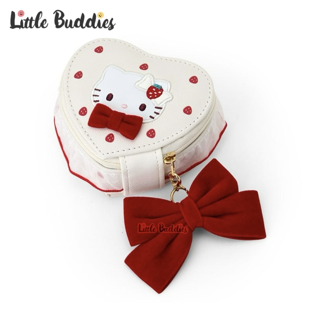 日本 Sanrio 草莓奶油蛋糕系列 - 心形飾物盒