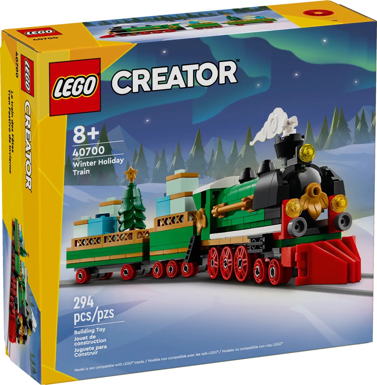 [飛米樂高積木專賣店] 樂高® 限定系列 LEGO 40700 冬季假期列車 火車