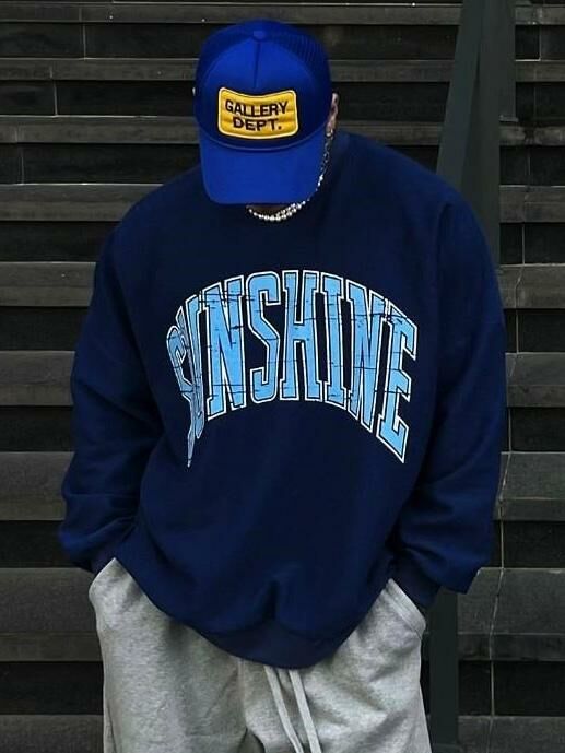 英文字衛衣 T5626