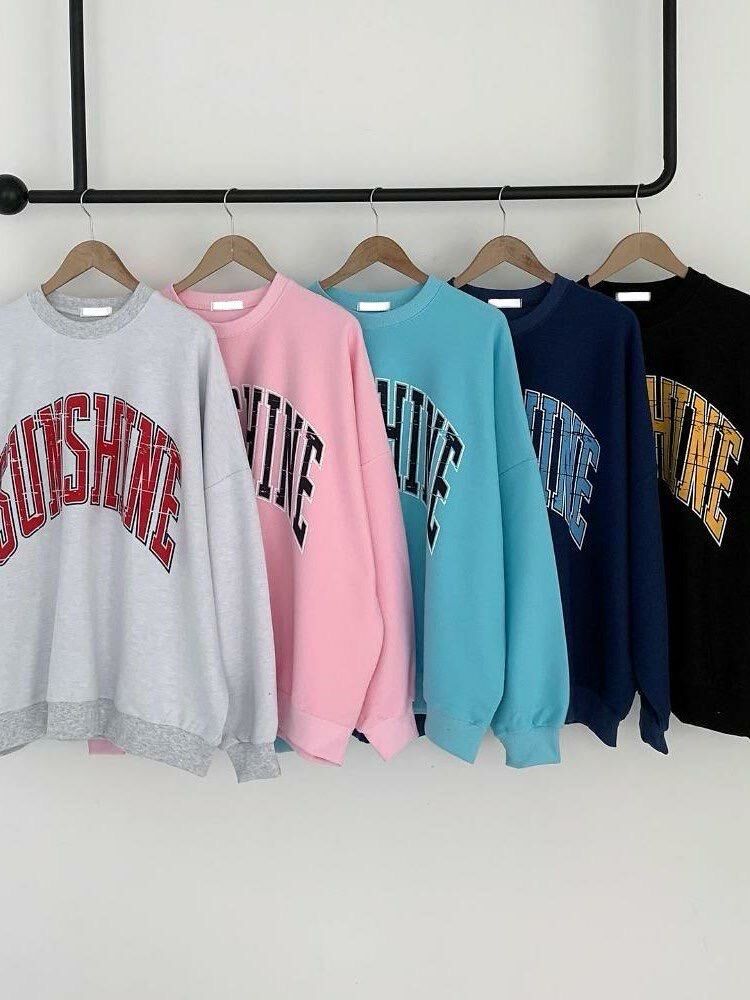 英文字衛衣 T5626