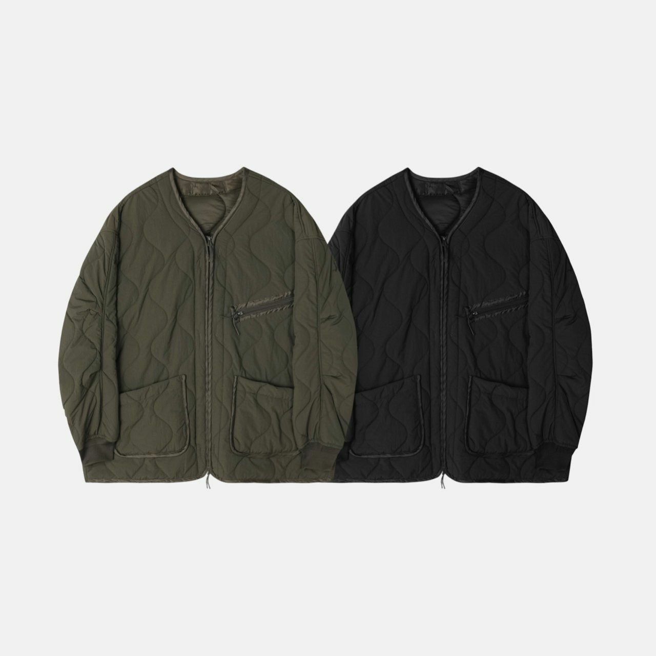 V領開胸外套(夾棉) MOSCO-012JK