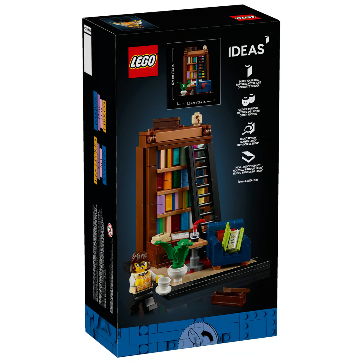 [飛米樂高積木專賣店] LEGO 40698 Ideas-愛書人