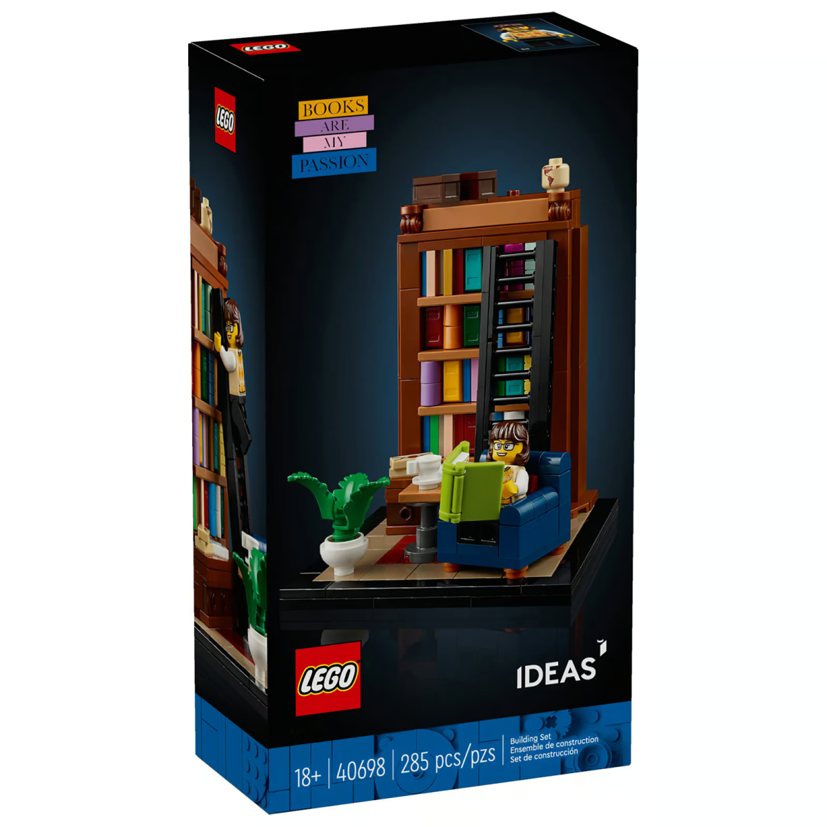 [飛米樂高積木專賣店] LEGO 40698 Ideas-愛書人