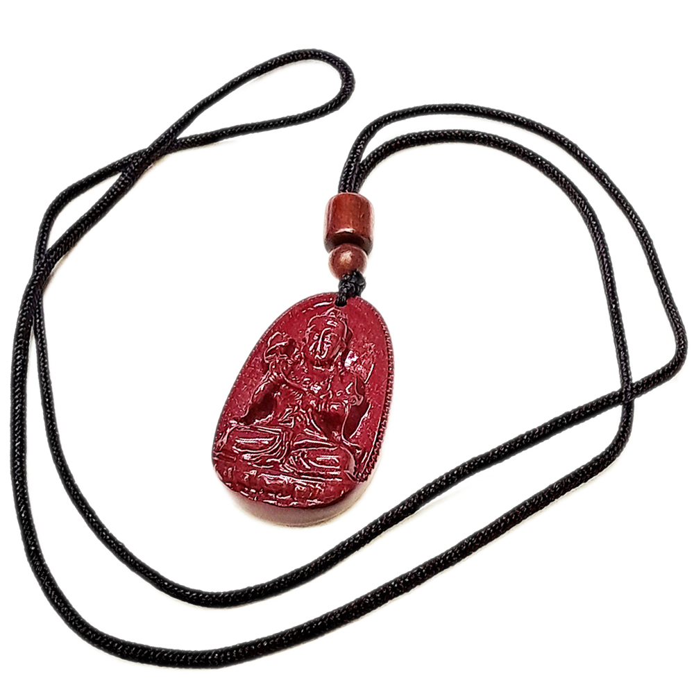 大勢至菩薩{高含量紫金砂}中國結項鍊【十方】153913